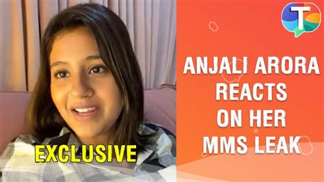 anjali arora new leaked video|Anjali Arora moves over leaked MMS video controversy, shuts。